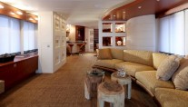 Interior of the 4th Moonen 97 yacht designed by Art-Line Interiors